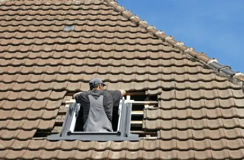 Pose de velux - Chemilly